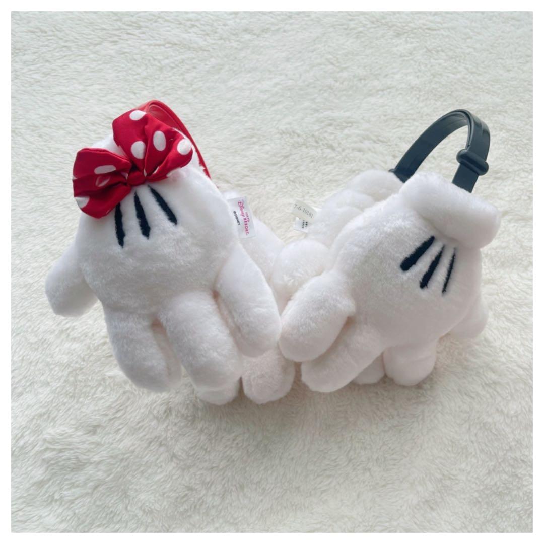 ディズニー ミッキー ミニー イヤーマフ 耳当て ペア