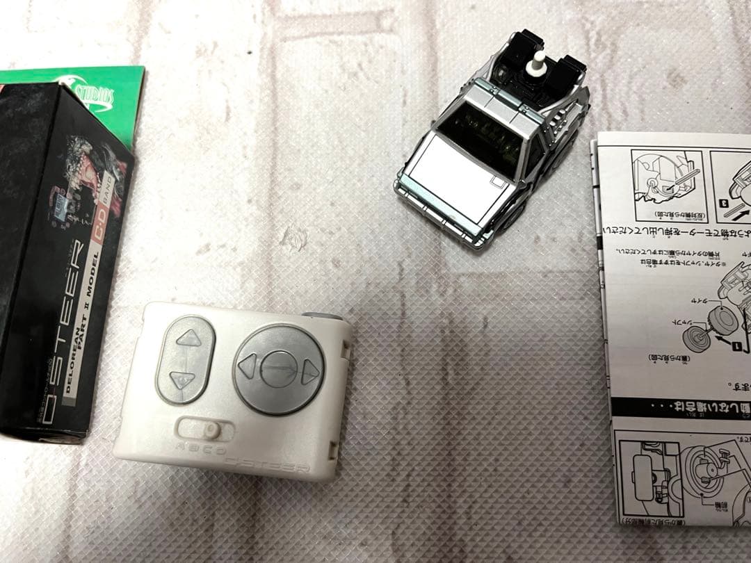 バックトゥザフューチャー　デロリアン　パート2 チョロQ 動作確認済み　訳あり