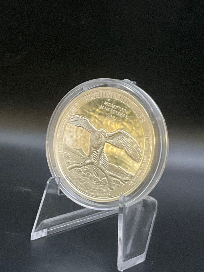 【まつゴロウ】　PREHISTORIC LIFE 1オンス銀貨　合計2点