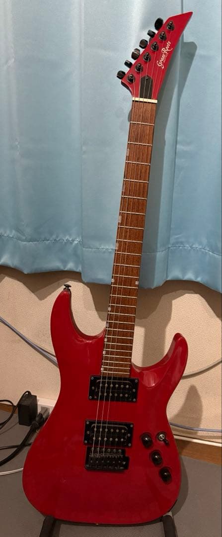 グラスルーツ ストラトタイプ 赤 Grass Roots Red