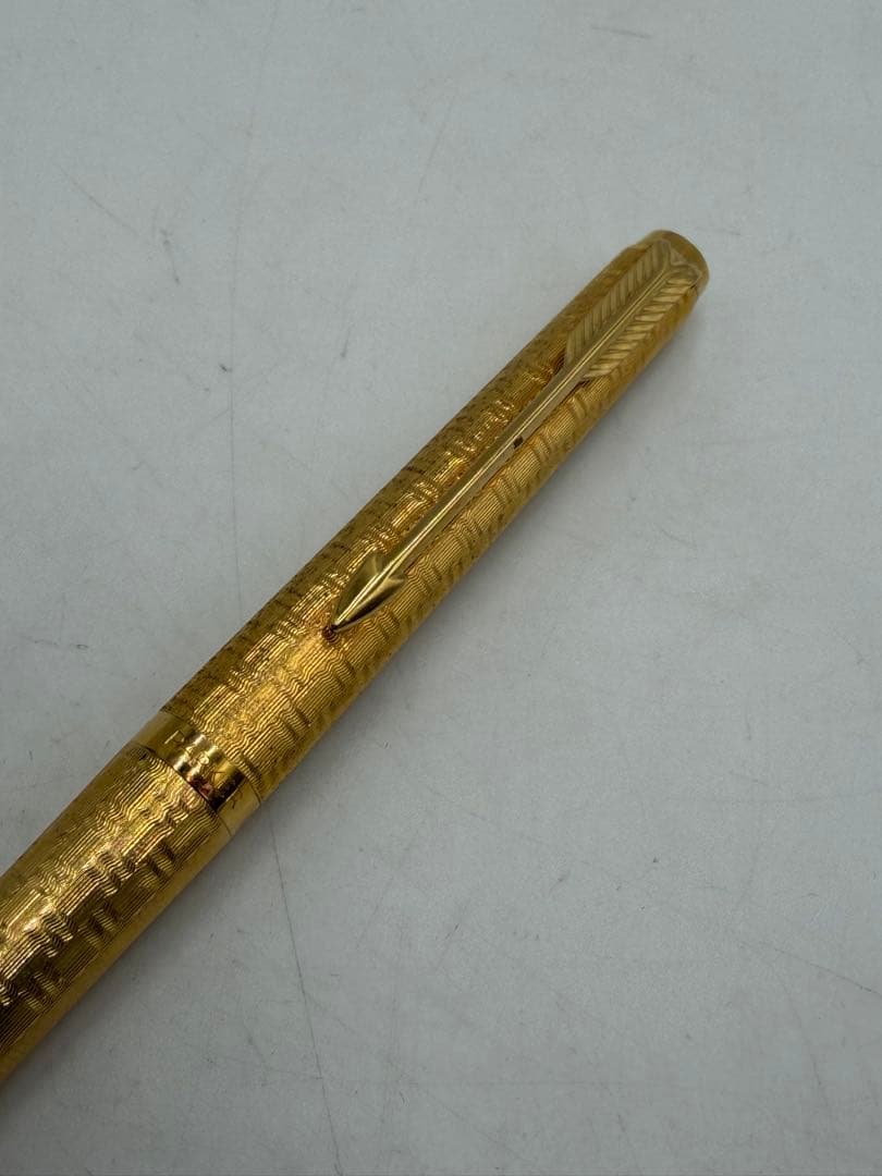 PARKER パーカー 180 万年筆　ボールペン　金色　ゴールド　80年代