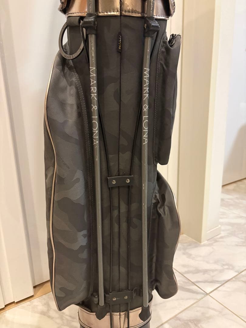 人気★MARK&LONAキャディバッグ 限定ノベルティ付 値下可 送料込