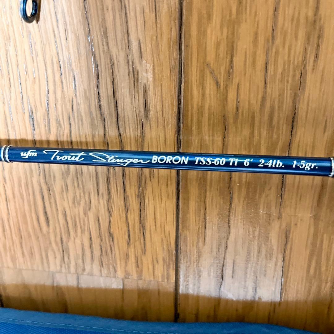 美品　超希少 ufmウエダ トラウトスティンガー　TSS-60Ti