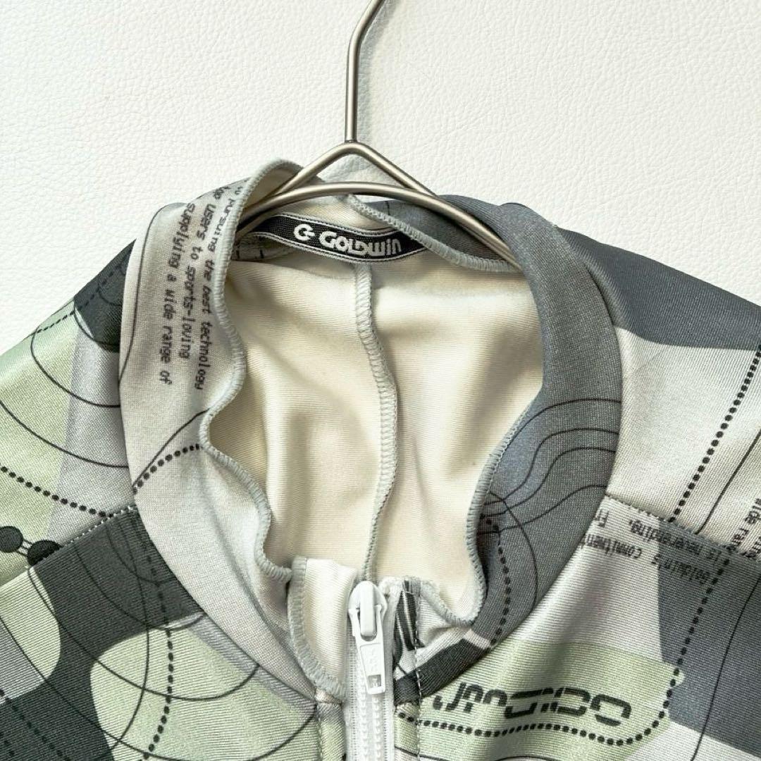 【高機能】GOLDWIN レーシングワンピース スキー スノーボード 総柄 M