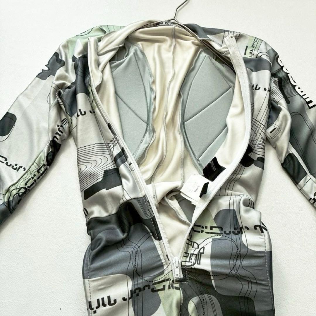 【高機能】GOLDWIN レーシングワンピース スキー スノーボード 総柄 M