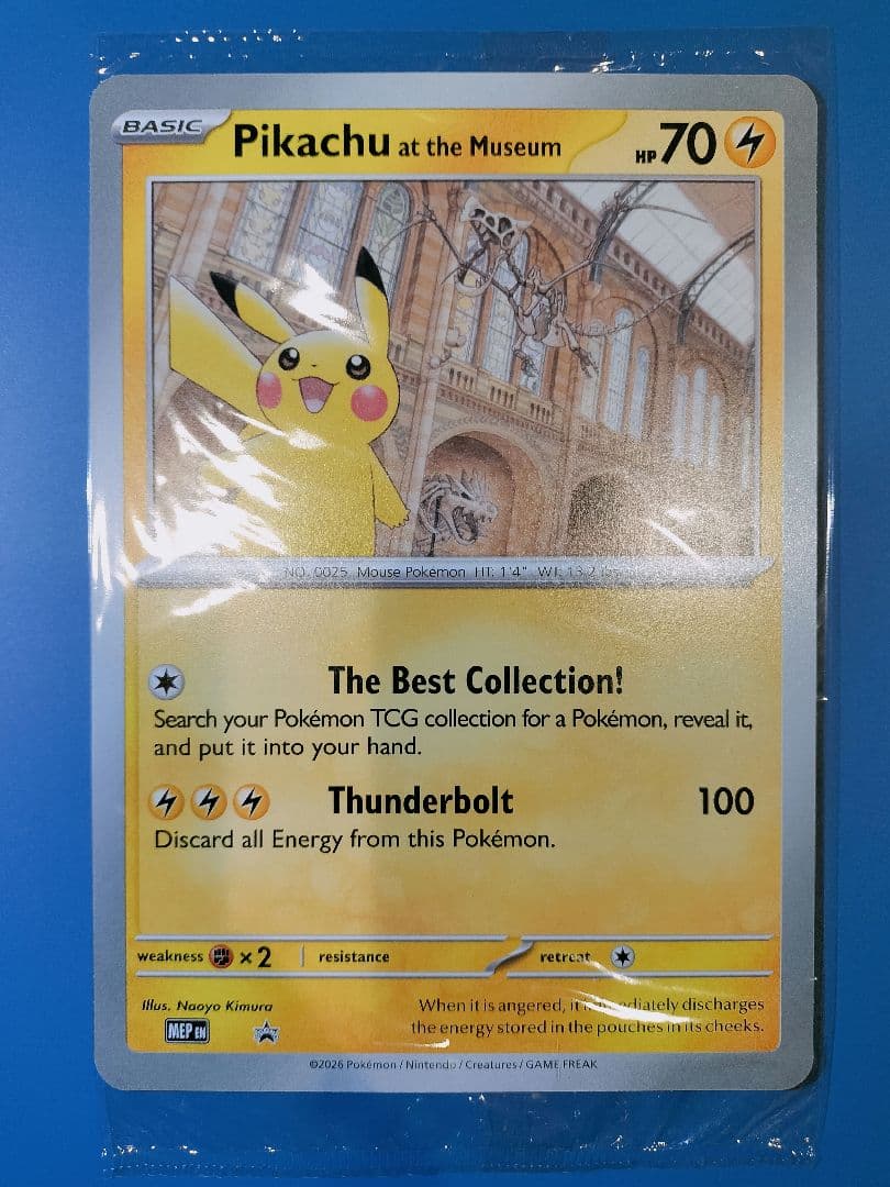 【新品未開封】 Pikachu at the Museum