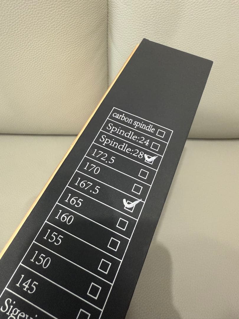 美品　エライリー　ELILEE X320 パワーメーター　167.5mm