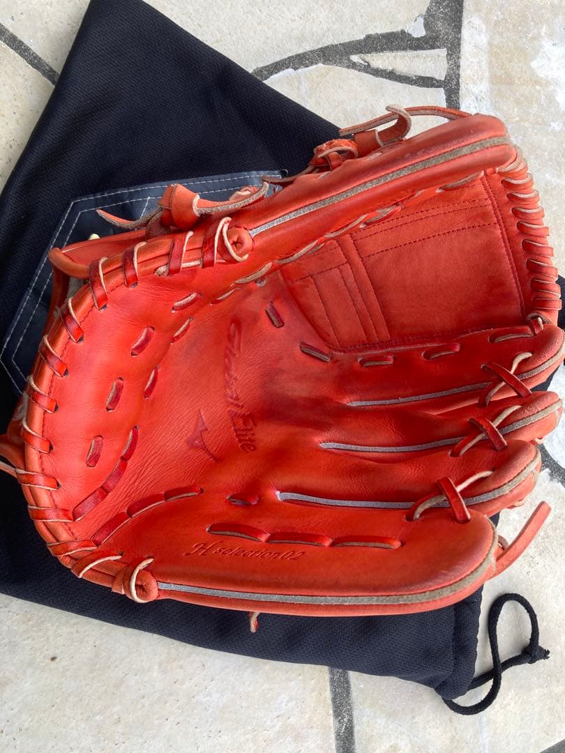 Ryotaさま専用_Global Elite 軟式投手用　オレンジ