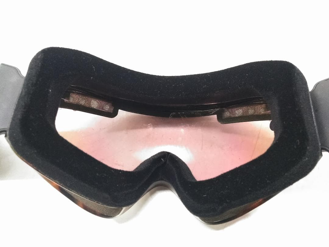 DICE ダイス スノーゴーグル ケース付 ミラーレンズ ウィンタースポーツ●