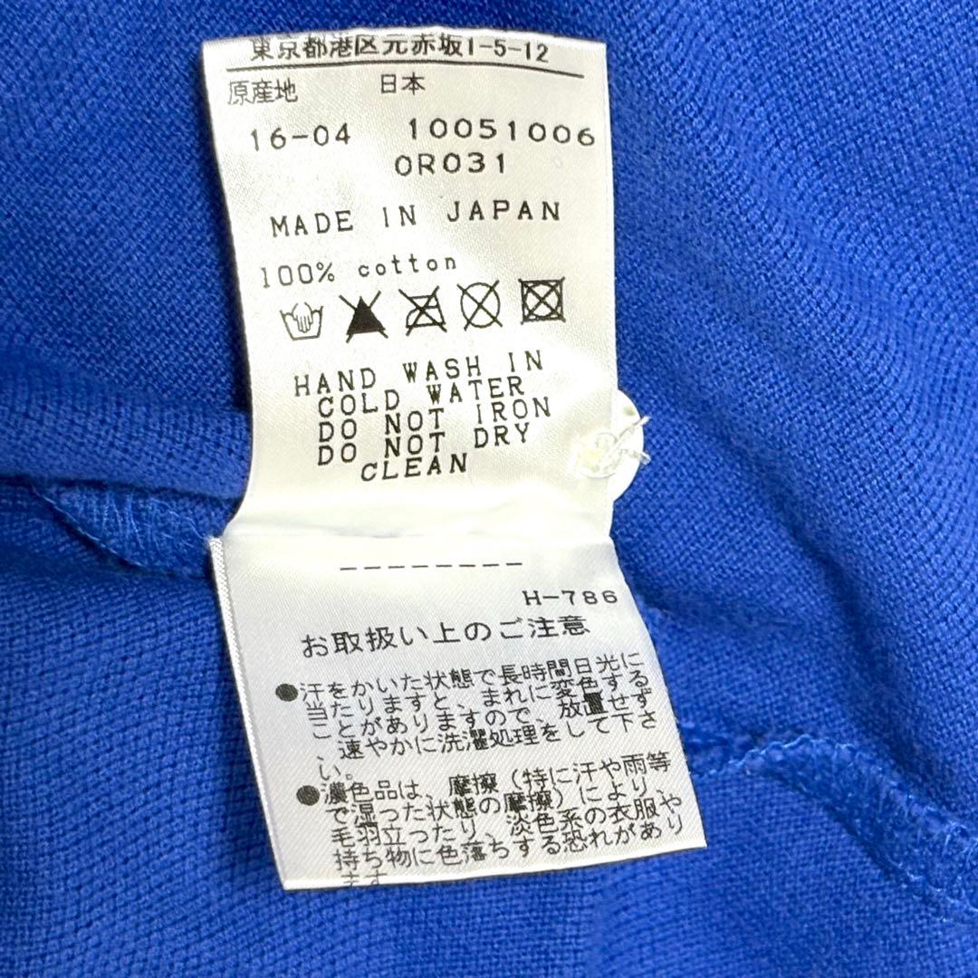 【極美品】パーリーゲイツ　半袖ポロシャツ　ブルー　パイナップル　ゴルフ M