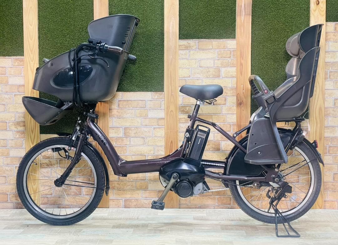 大容量＆超人気 BIKKE ビッケ ブリヂストン子供乗せ電動自転車 H3381
