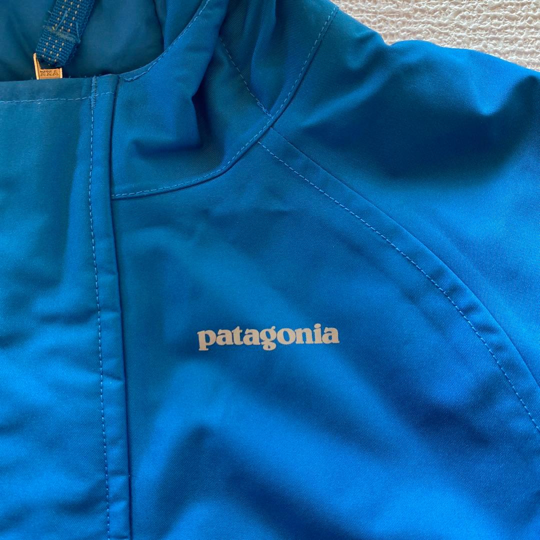 美品✨パタゴニア　スキーウェア　キッズ　ジャンプスーツ　ブルー系　3T