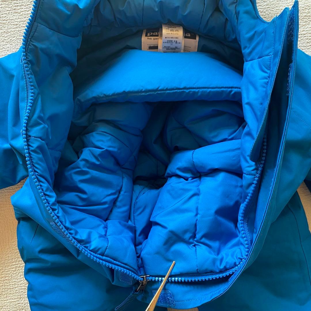 美品✨パタゴニア　スキーウェア　キッズ　ジャンプスーツ　ブルー系　3T