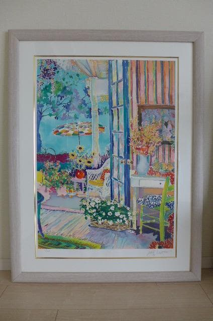 美品 ジェニファー・マークス コテージ オブ トゥペロコート シルクスクリーン