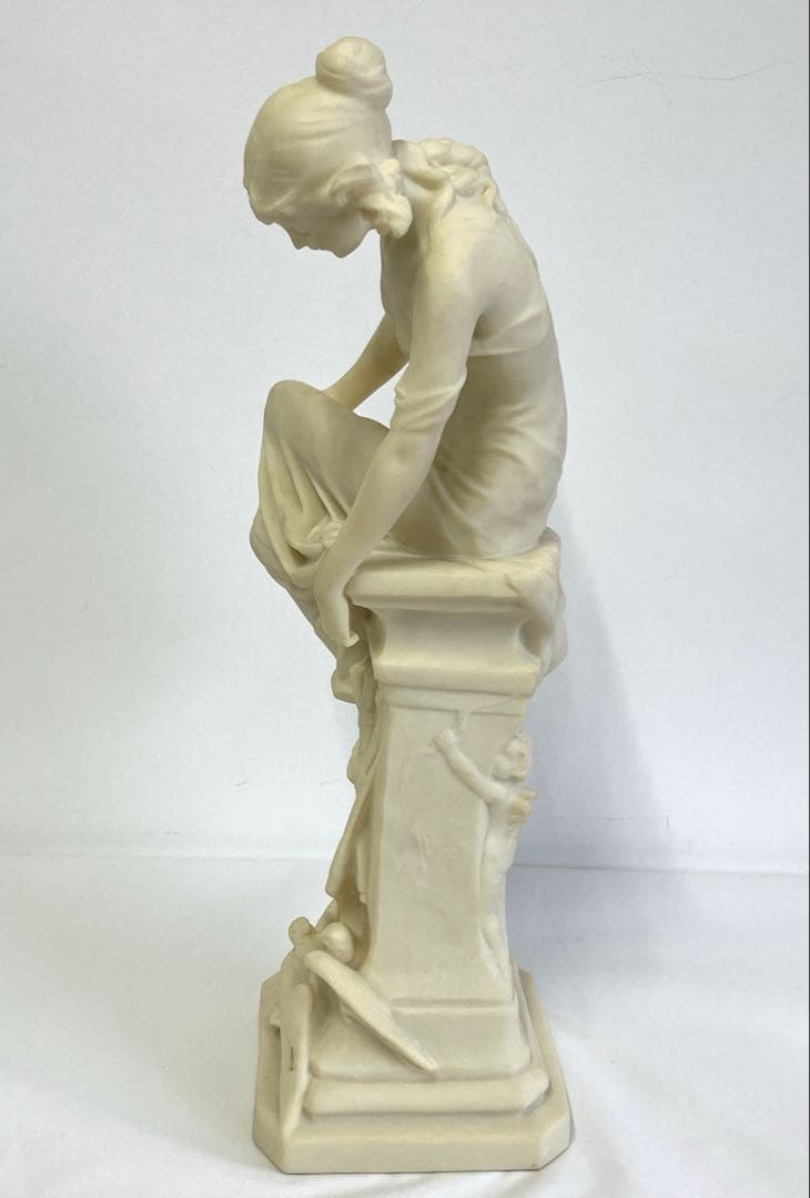 西洋アンティーク 彫刻 ヴィーナス像 女人像 石膏像 オブジェ 約50cm