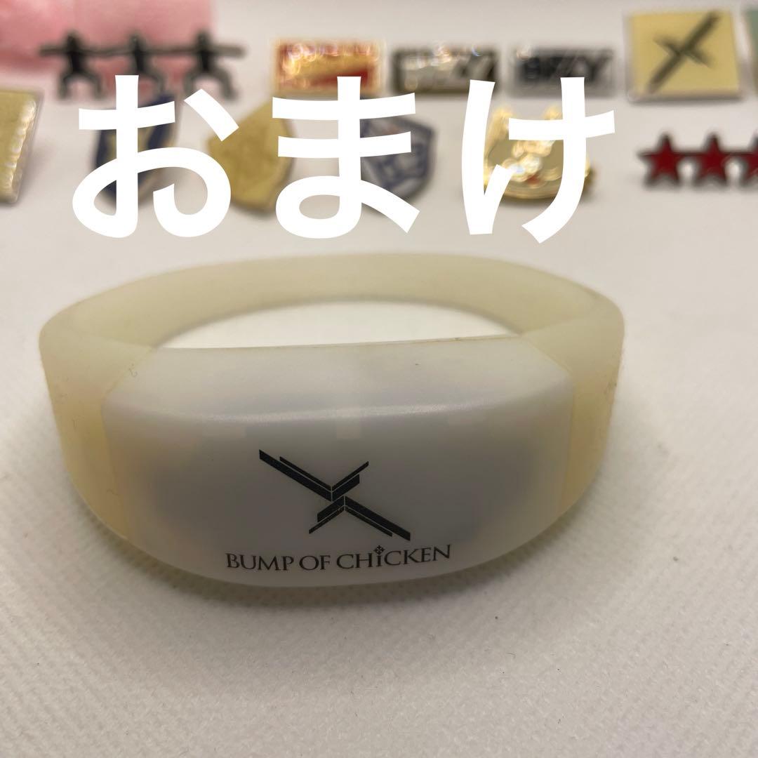 BUMP OF CHICKEN バタフライピンズコンプリートセットとおまけ