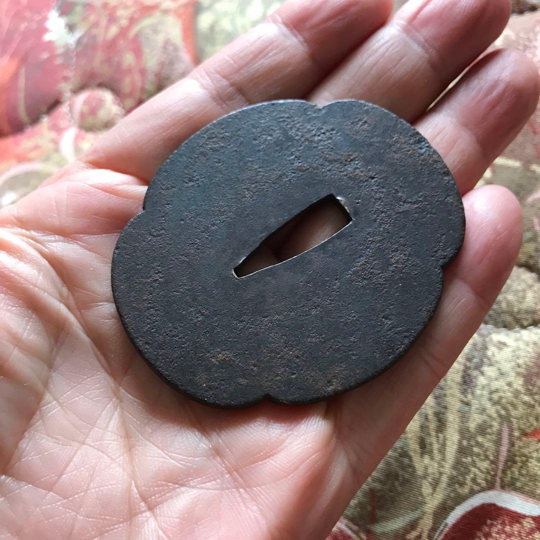 【教育委員会確認】江戸期 古刀鍔（鍔）