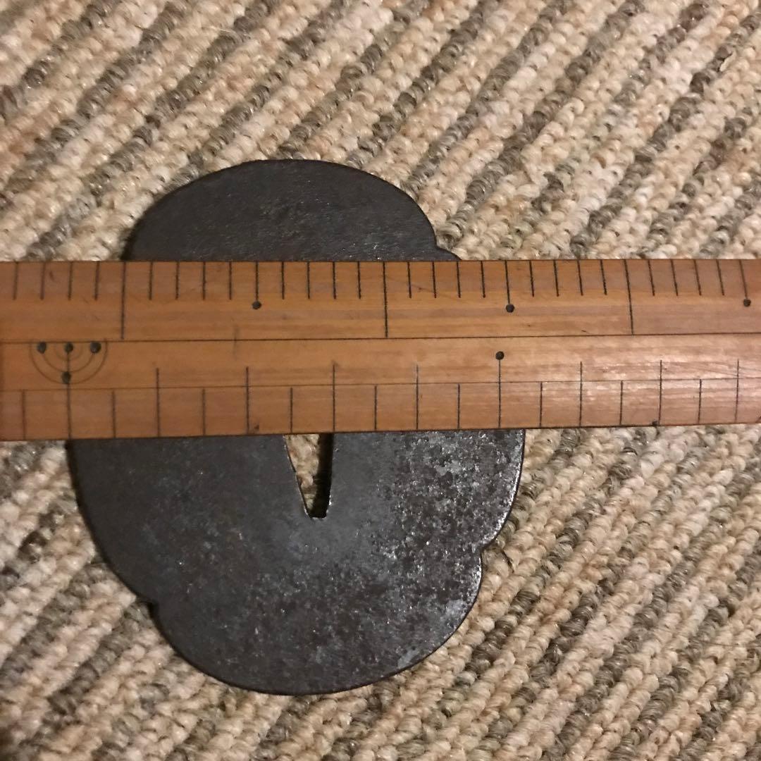 【教育委員会確認】江戸期 古刀鍔（鍔）