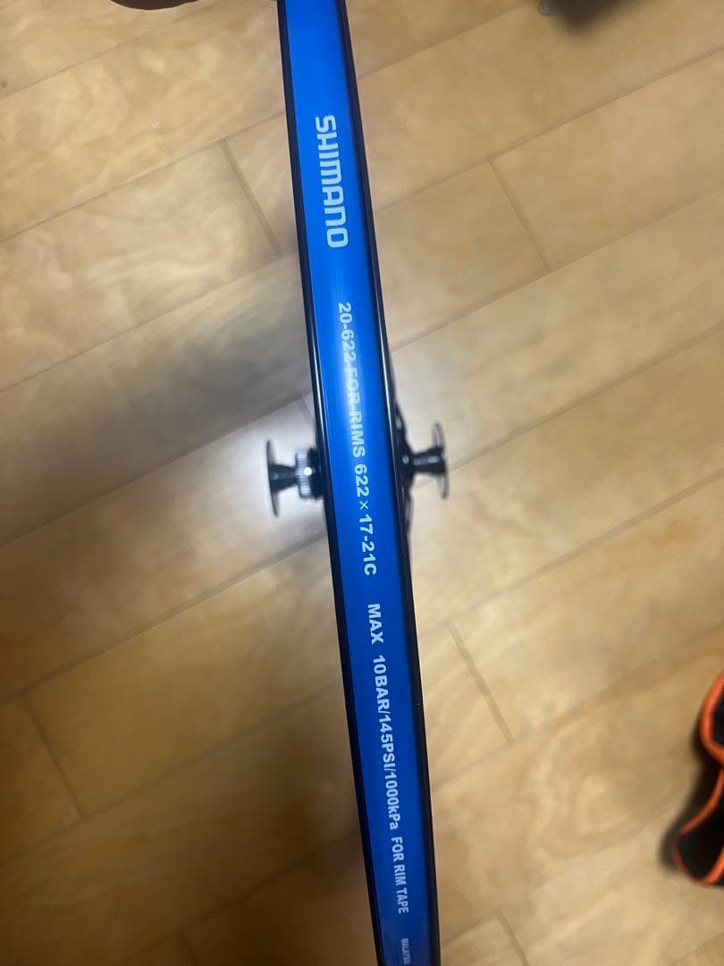 シマノ　ロードバイク　ディスクホイール　フロント