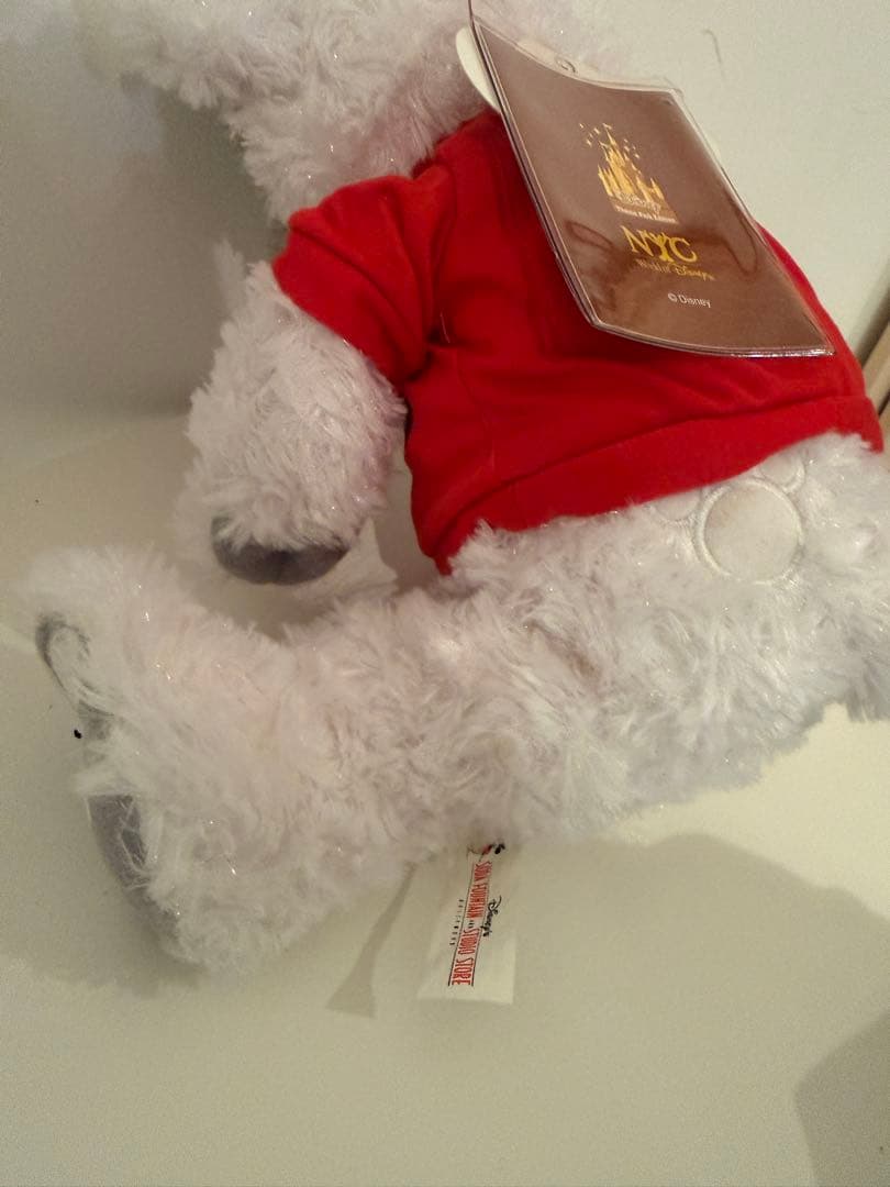 WDW限定　2007年クリスマス　ホワイト　ダッフィー