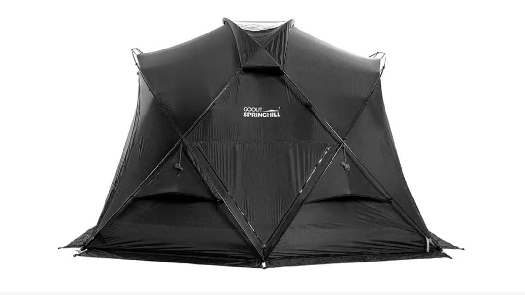 Springhill 崑崙Pro3.0 ドームテント ブラック TPU幕付属