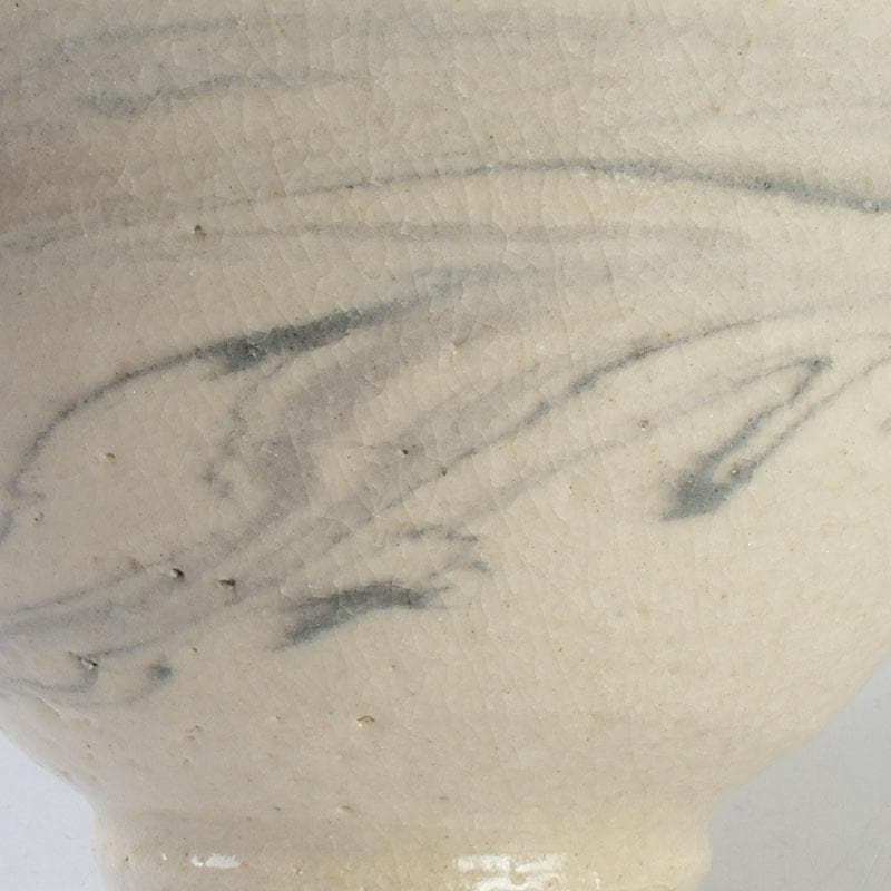 茶道具　瀬戸焼　福海窯　水野鉐一作　茶碗　共布共箱　C　9408