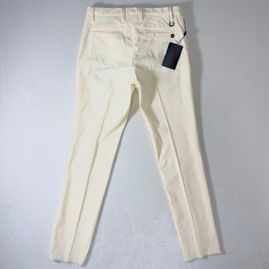 新品タグ付 BRIEFING ブリーフィング コーデュロイパンツ アイボリー M