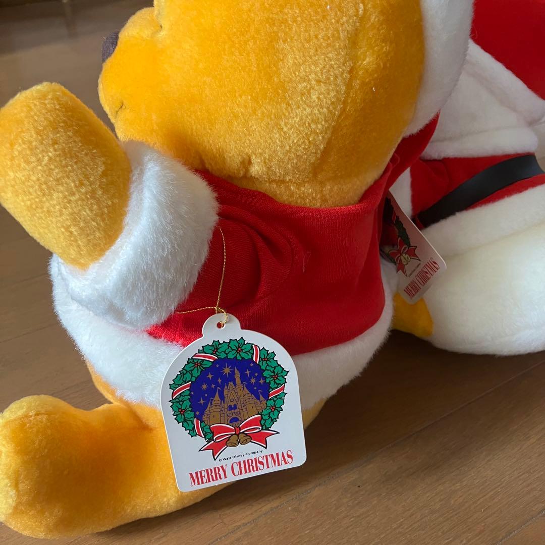 新品未使用 クリスマス ディズニー ぬいぐるみ タグ付き レトロ