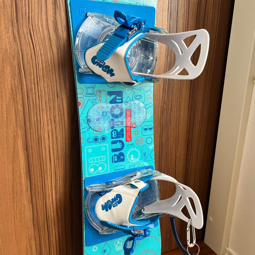 【箱あり】バートン　キッズスノーボード、ビンディング、スノボブーツセット