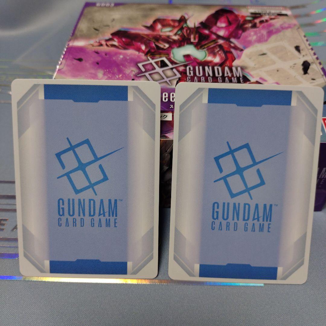 GCG ガンダムエクシアlr＋ ＆ ガンダムデュナメスlr＋ カードセット