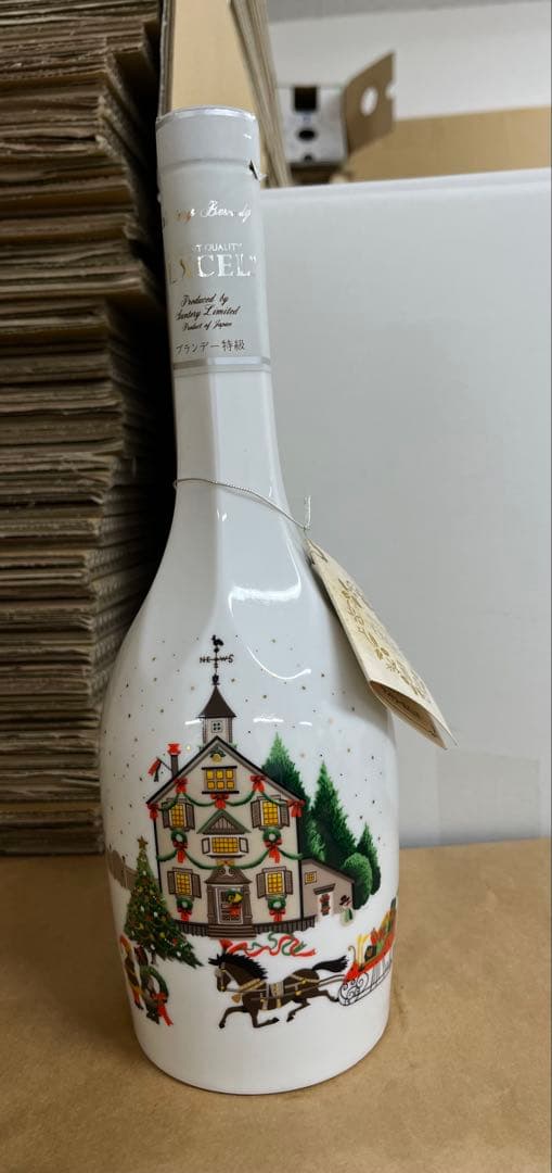 サントリーブランデー特級660ml40%クリスマスデザイン ボトル