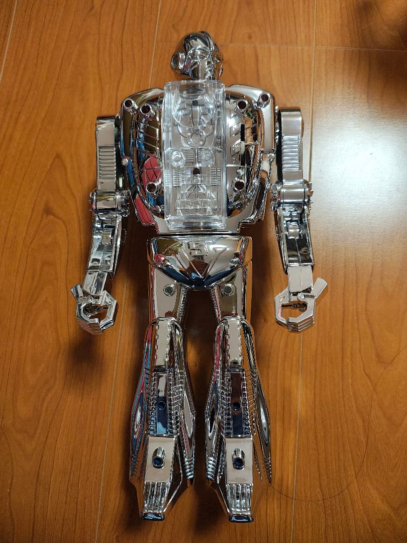 ロボットマン　ハイパードライブモード　限定　銀メッキ　激レア　ミクロマン　タカラ