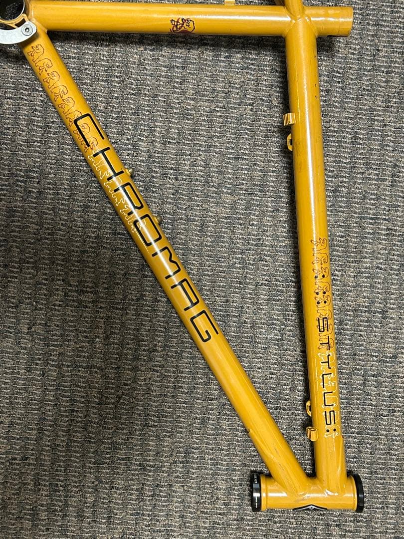 CHROMAG STYLUS 26 MTB クロモリ　キャメルイエロー