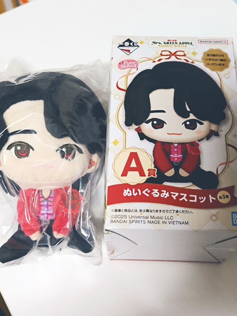 一番くじ　Mrs. GREEN APPLE A賞　大森元貴　ミセス