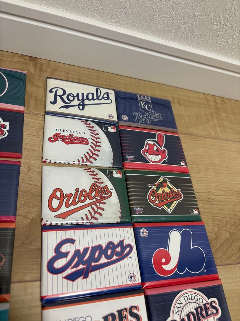 MLB メタルマグネット59枚セット