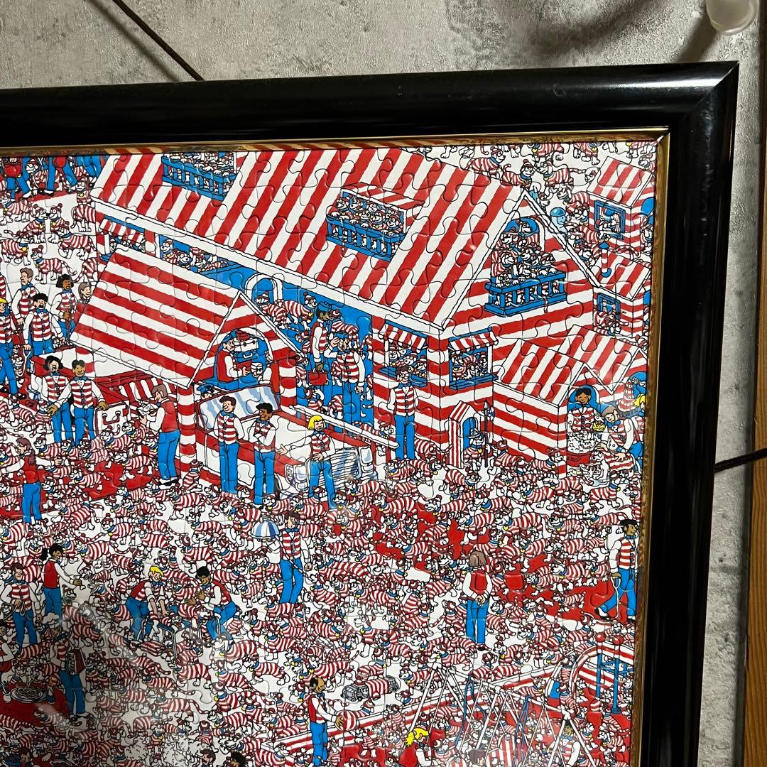 ウォーリーをさがせ　ビンテージ　ジグソーパズル　アンティーク　アメリカン　トイ