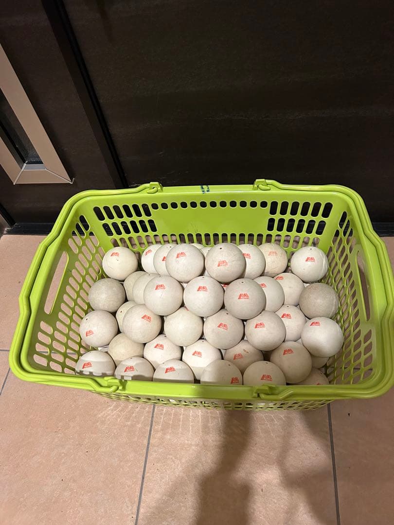 アカエム　ソフトテニスボール 70個