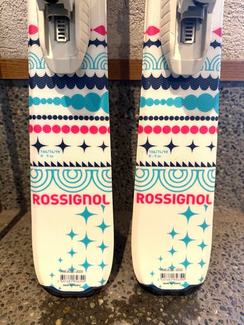 ROSSIGNOL スキー板 パステルカラー 子供用【116cm】