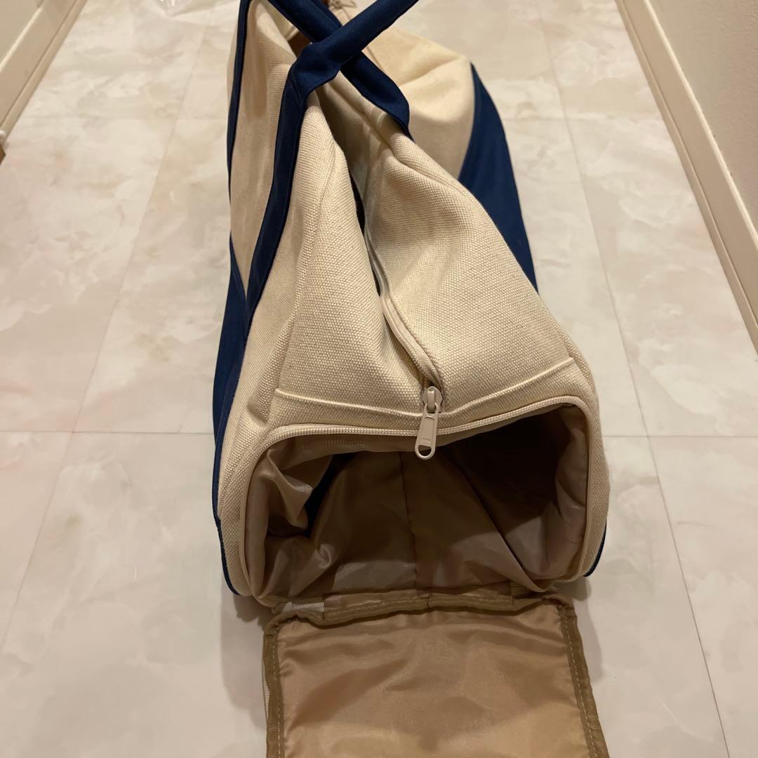 BEAMS GOLF ゴルフバッグ ベージュ・ネイビー