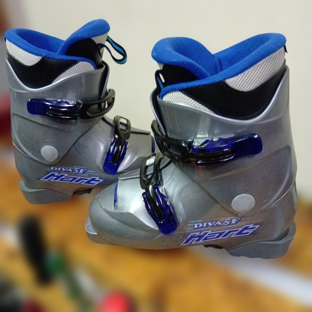 メンテナス済 137cm HEAD スキー板と靴…ポールセット