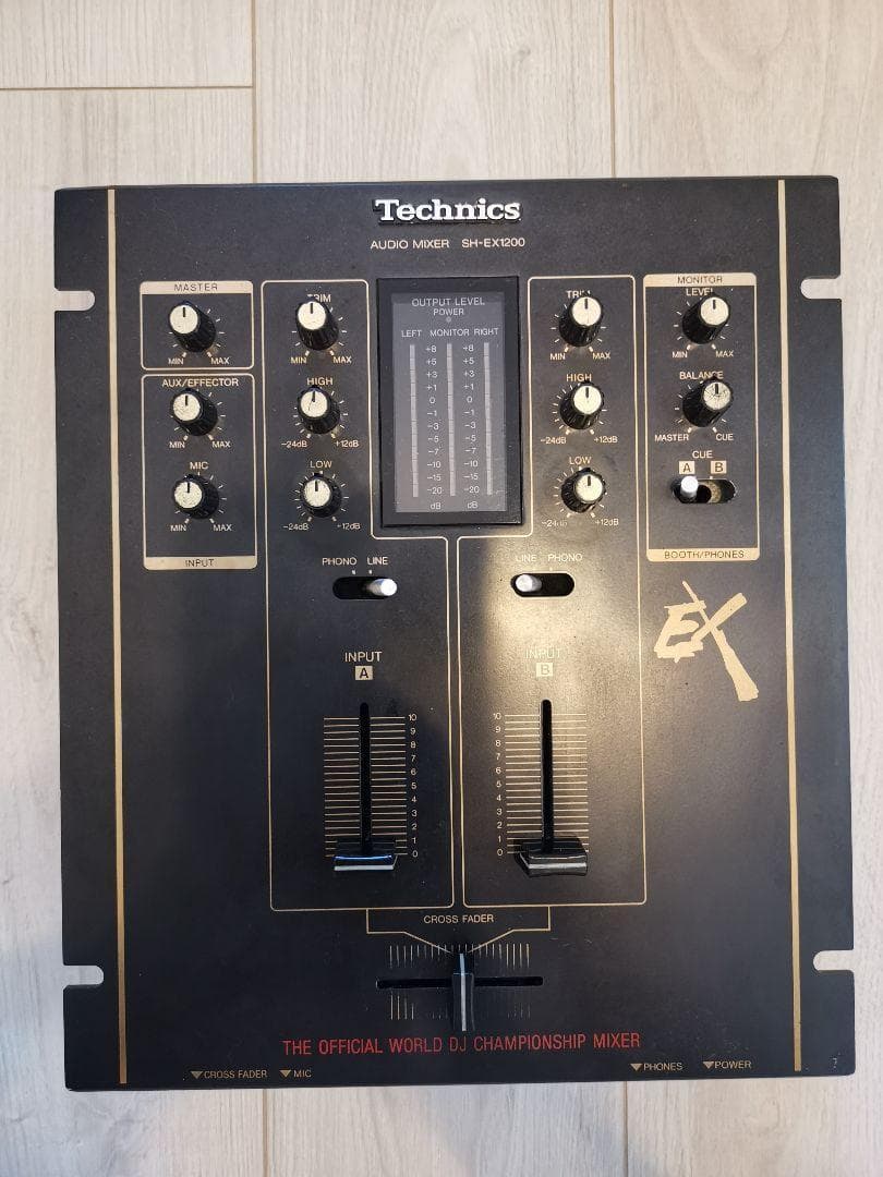 Technics SH-EX1200 DJミキサー オーディオ
