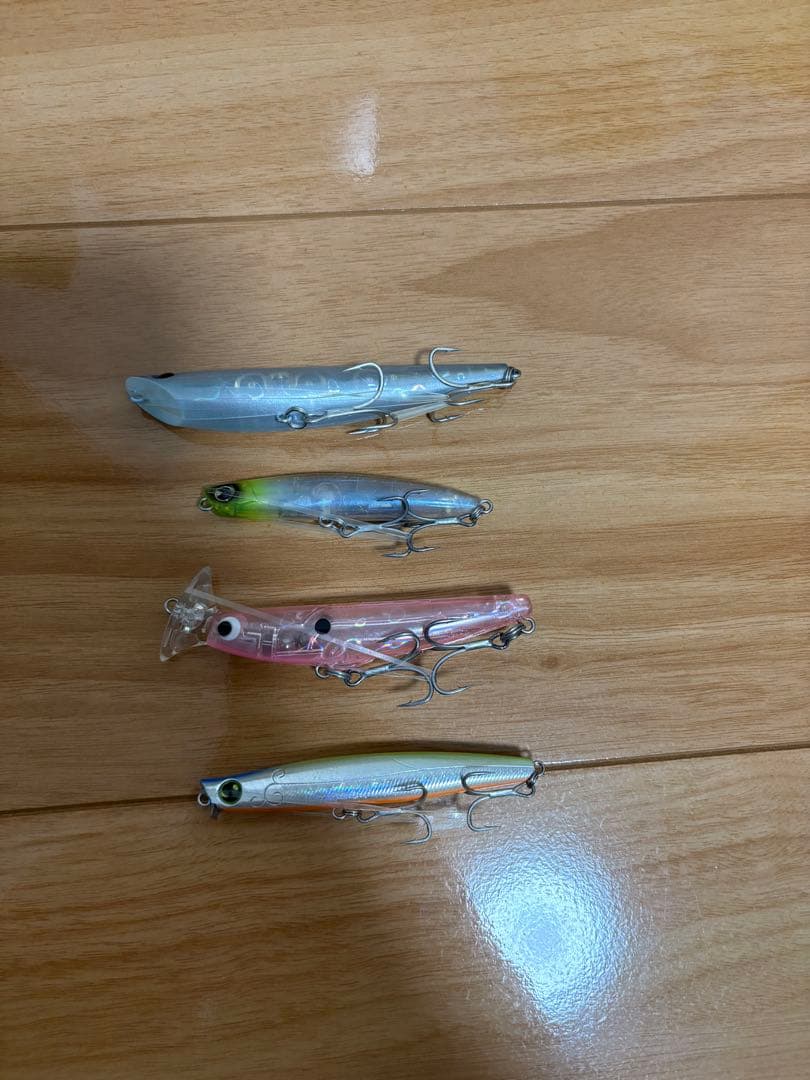 ブルーブルースネコン130 メガバスカゲロウ100など