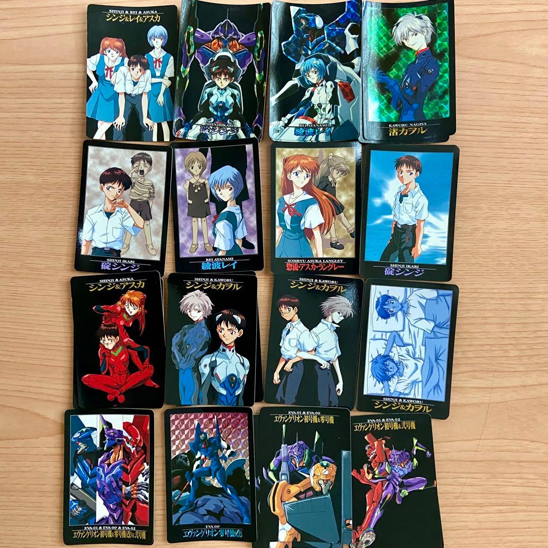 新世紀エヴァンゲリオン カードダス120枚(1996年発売)