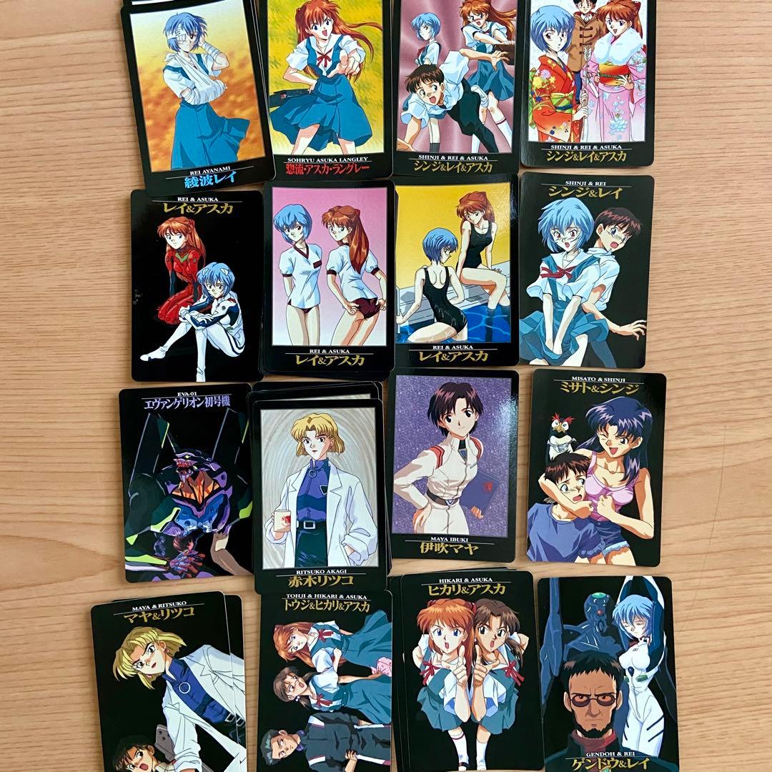 新世紀エヴァンゲリオン カードダス120枚(1996年発売)