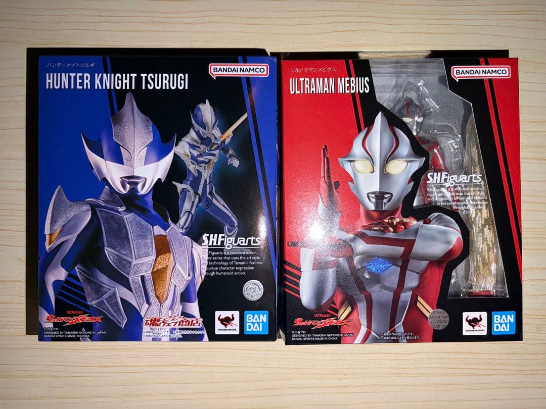 S.H.Figuarts ウルトラマンメビウス　ハンターナイトツルギ　セット