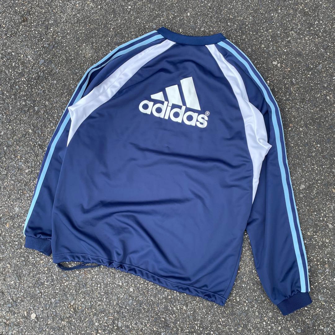 【00s アーカイブ】テックadidas ゲームシャツ　レア　y2k裏原ポパイ