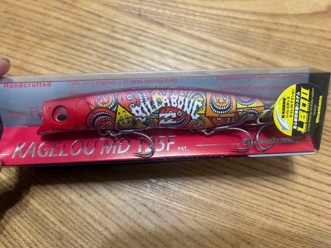 限定！BILLABONG×Megabass カゲロウ MD 125F