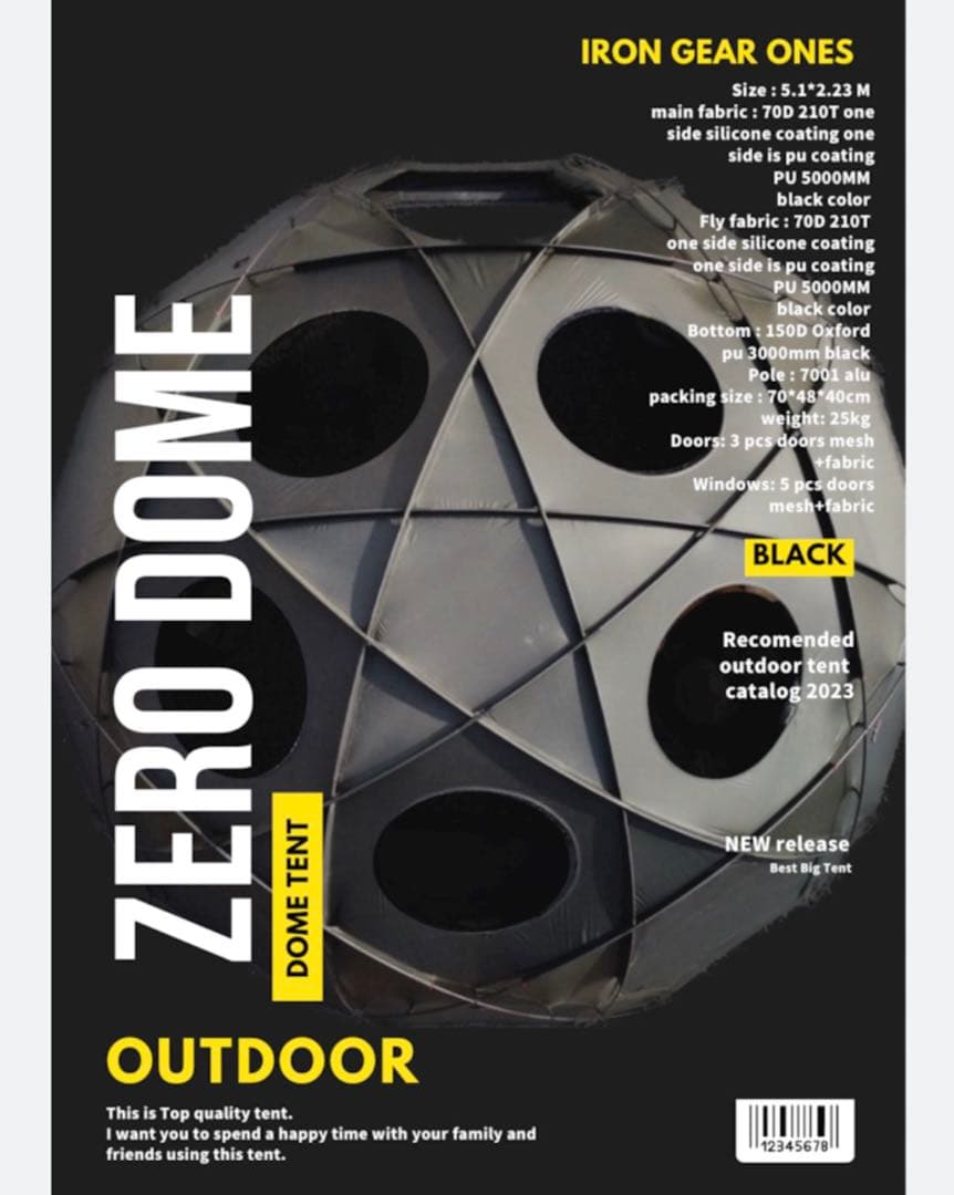 IRON GEAR ONES ZERO DOME ゼロドーム