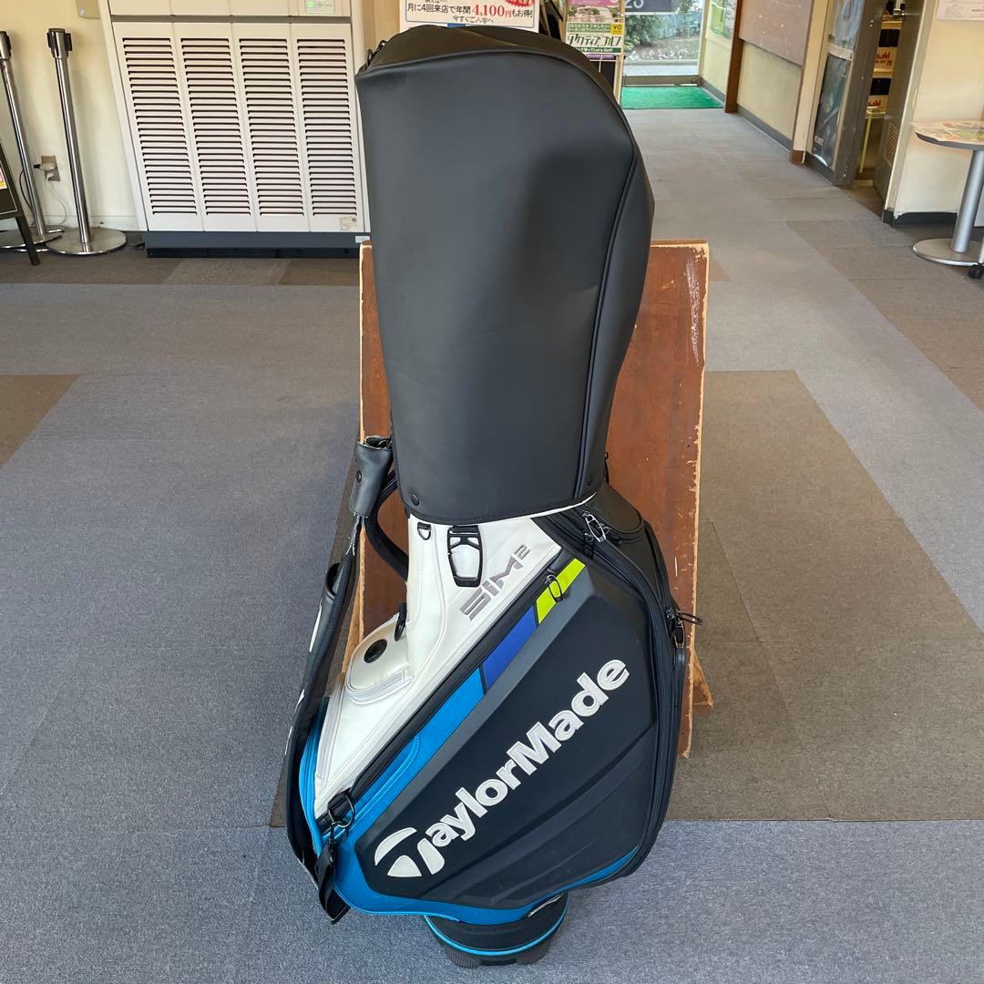 TaylorMade キャディバッグ ブラック/ホワイト/ブルー