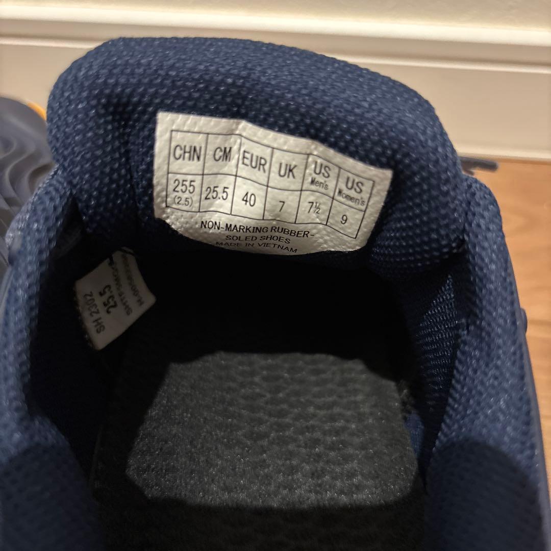 テニスシューズ パワークッションフュージョンレブ5MGC ネイビー/オレンジ